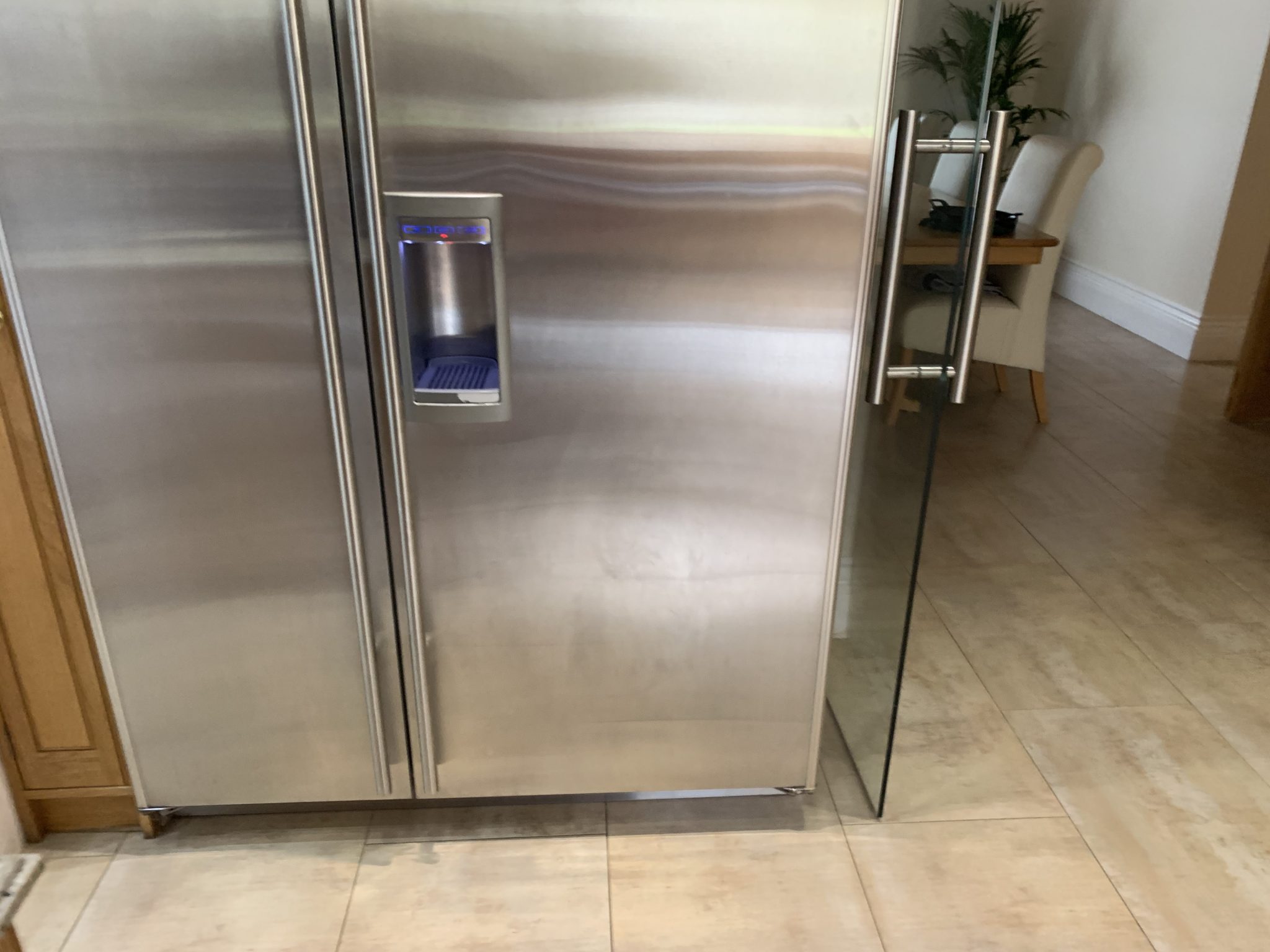SubZero 695/s Side by Side Fridge Freezer The Used Kitchen Comapny