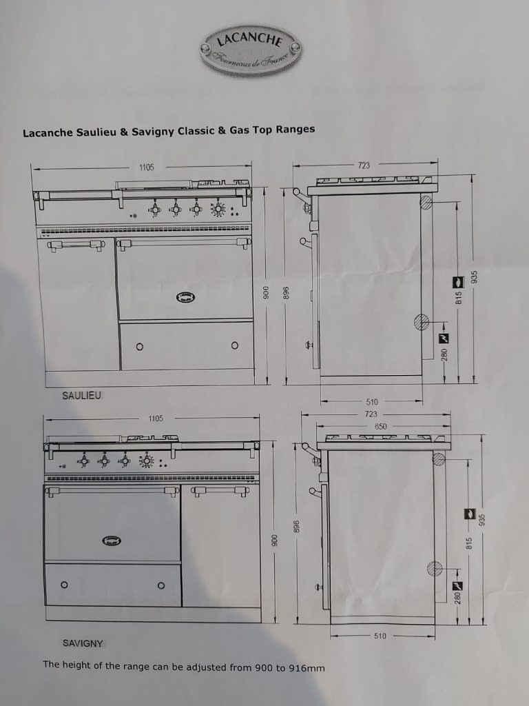 Lacanche Range Oven Used The Used Kitchen Company