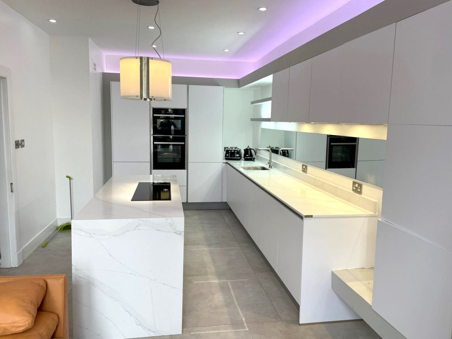 Hacker Kitchen, Island and Worktops The Used Kitchen Company