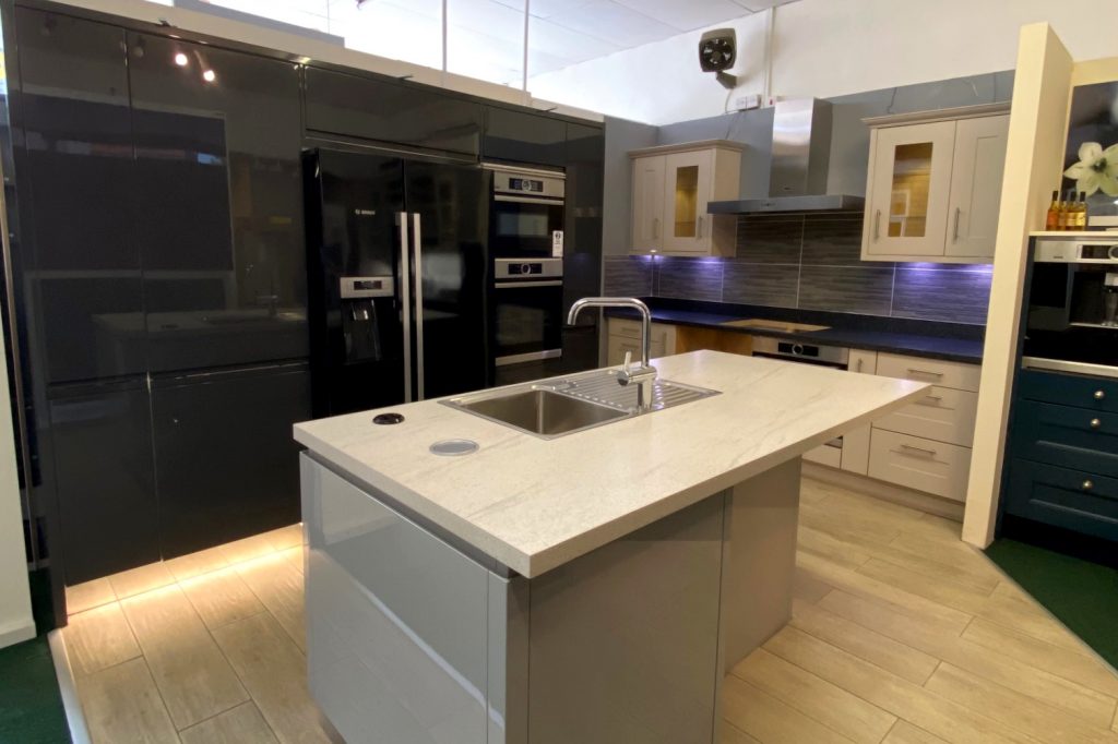 ExDisplay Kitchen, Island, Appliances The Used Kitchen Company