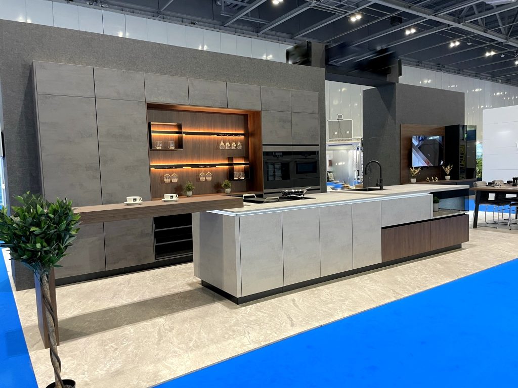 Ex Display Kutchenhaus Kitchen with Island, Worktops and Appliances