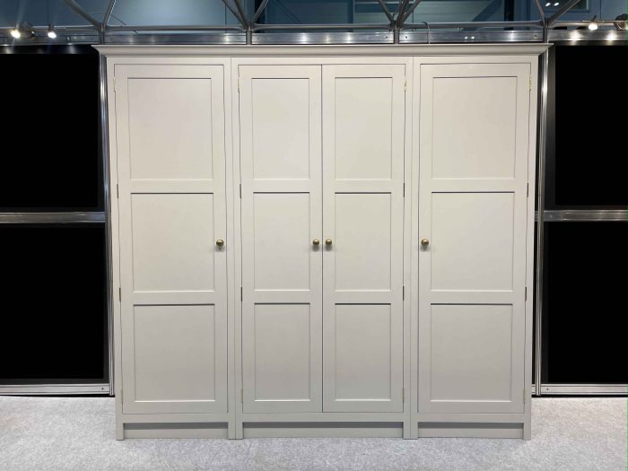 Ex Display Bespoke Painted Larder Unit and Fridge Housing The Used