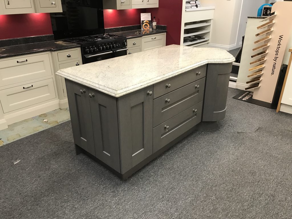 ExDisplay Kitchen Island The Used Kitchen Company