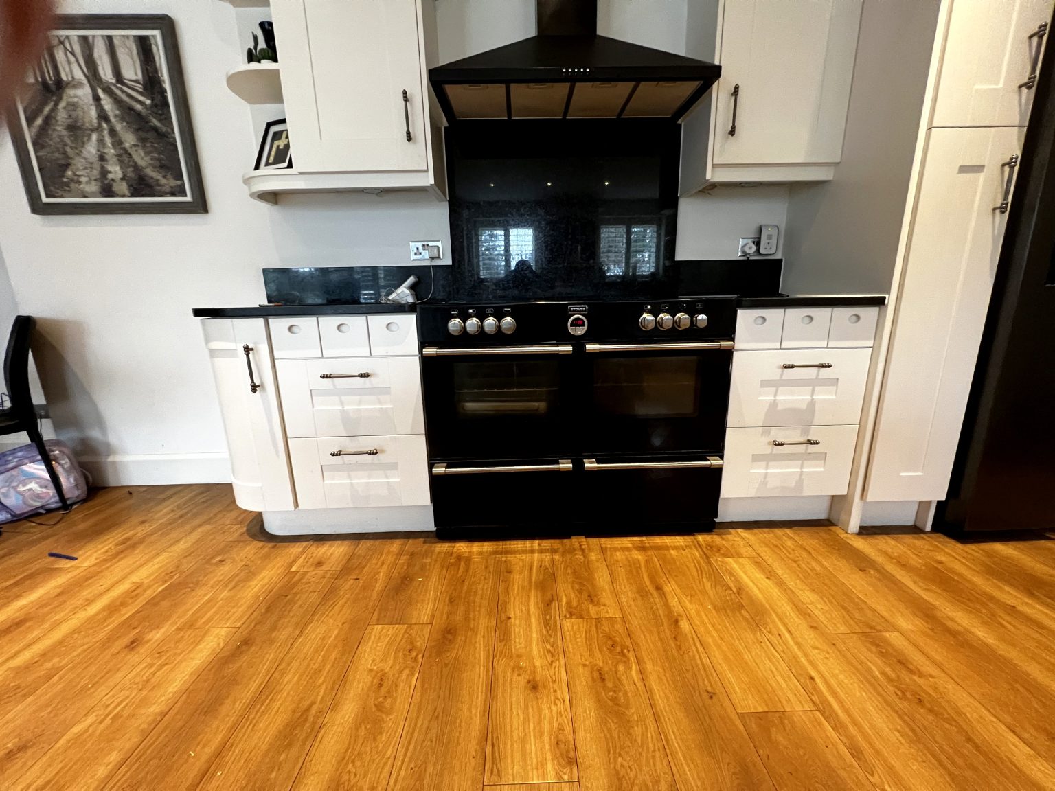 Second Nature Kitchen With Island, Granite Worktops and Some Appliances