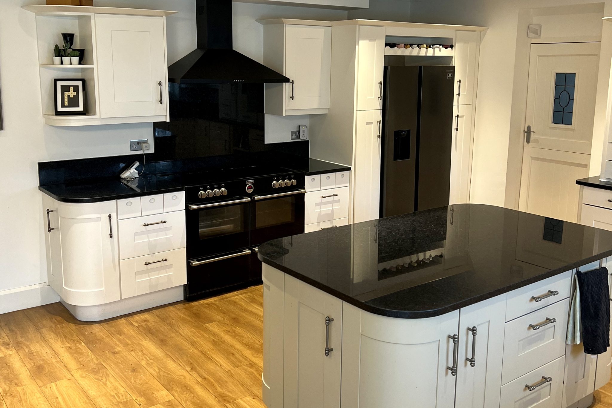 Second Nature Kitchen With Island, Granite Worktops and Some Appliances