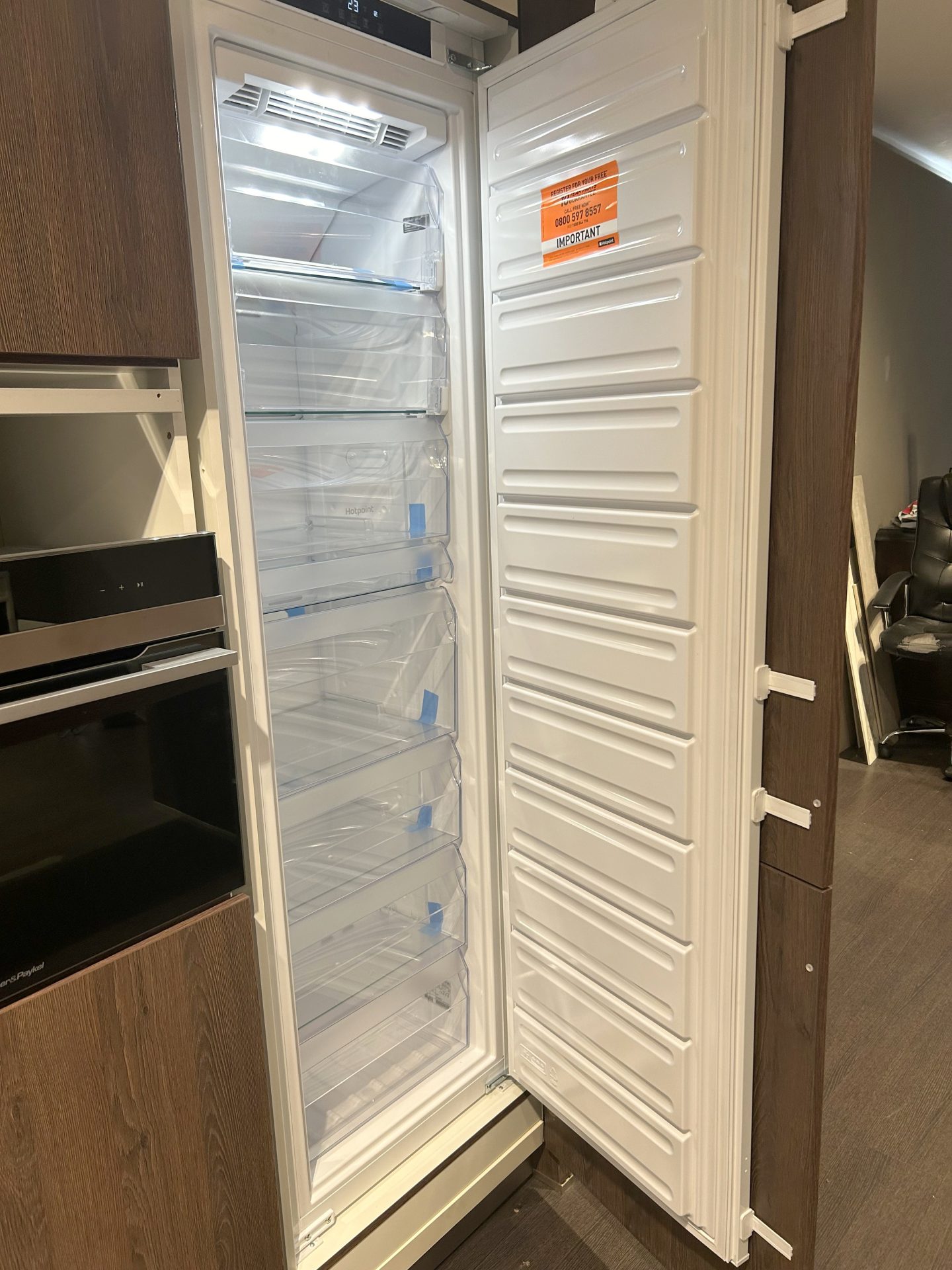 Ex Display Kitchen With Island, Worktops and Some Appliances The Used