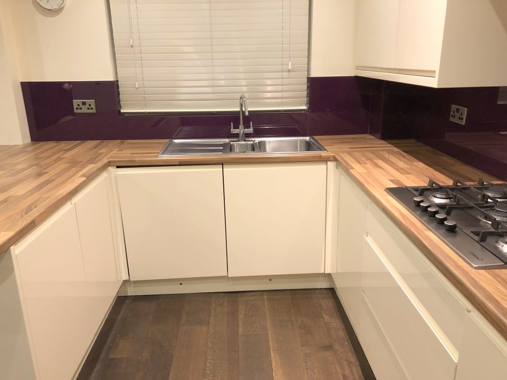 B & Q Kitchen with Worktops The Used Kitchen Company