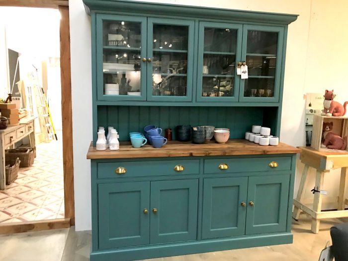 Ex Display Harley Green Flower Dresser - The Used Kitchen Company