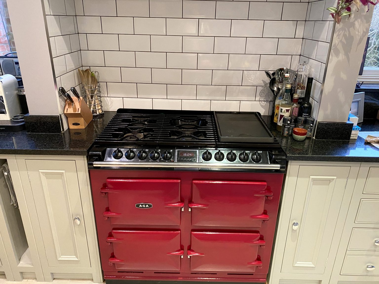 Neptune Chichester Kitchen with Island and Worktops Used The Used