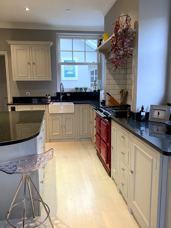 Neptune Chichester Kitchen with Island and Worktops Used The Used