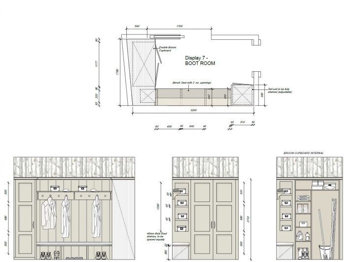 Ex Display Mowlem & Co Boot Room The Used Kitchen Company