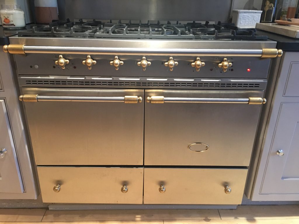 Used Lacanche Cluny Classic 100 Range Cooker in Stainless Steel