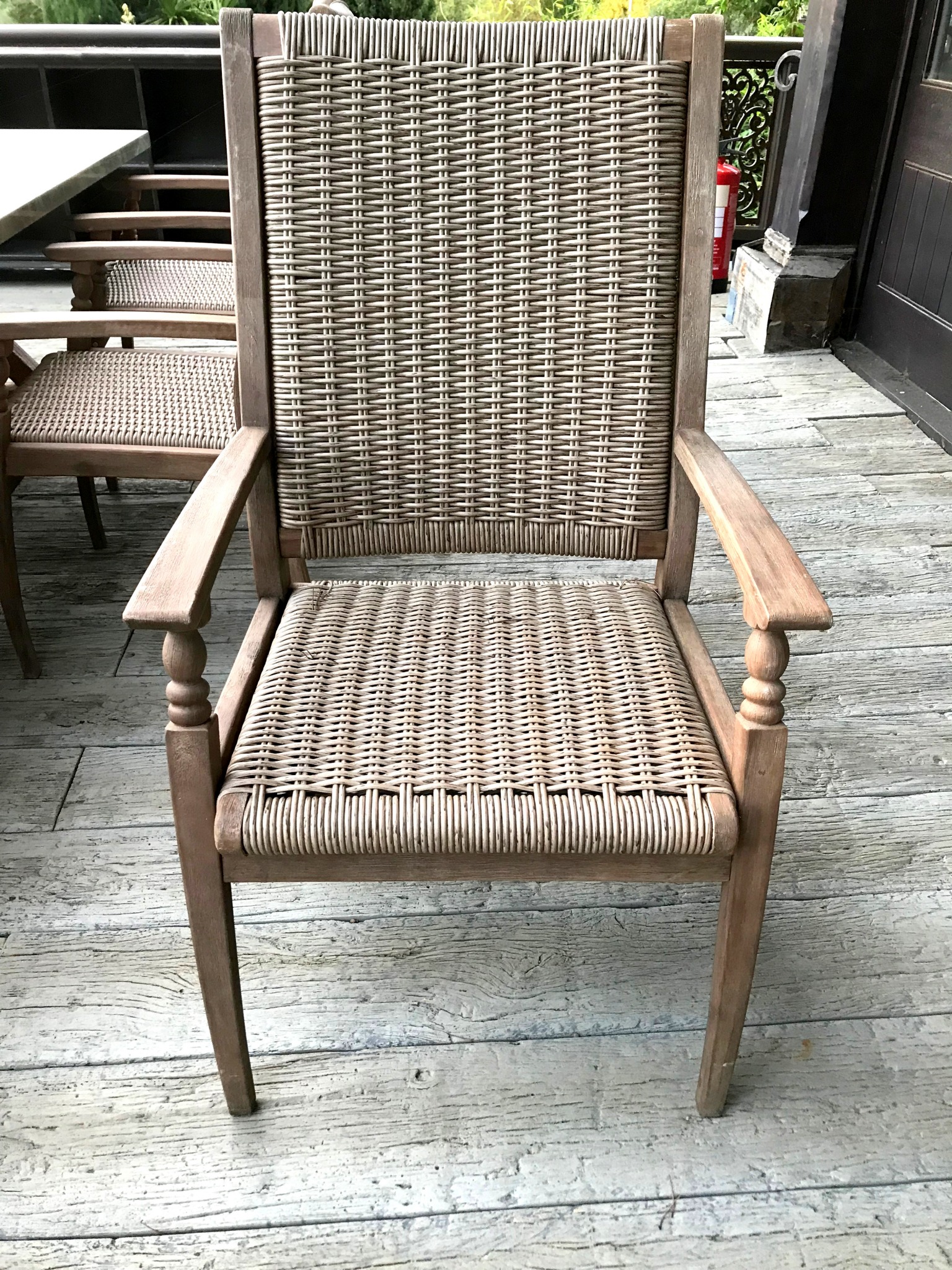 Six Designer Garden Chairs Used The Used Kitchen Company