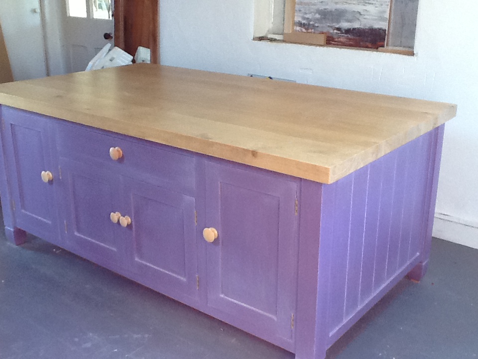Ex Display Kitchen Island Handcrafted Bespoke Painted Buy Online