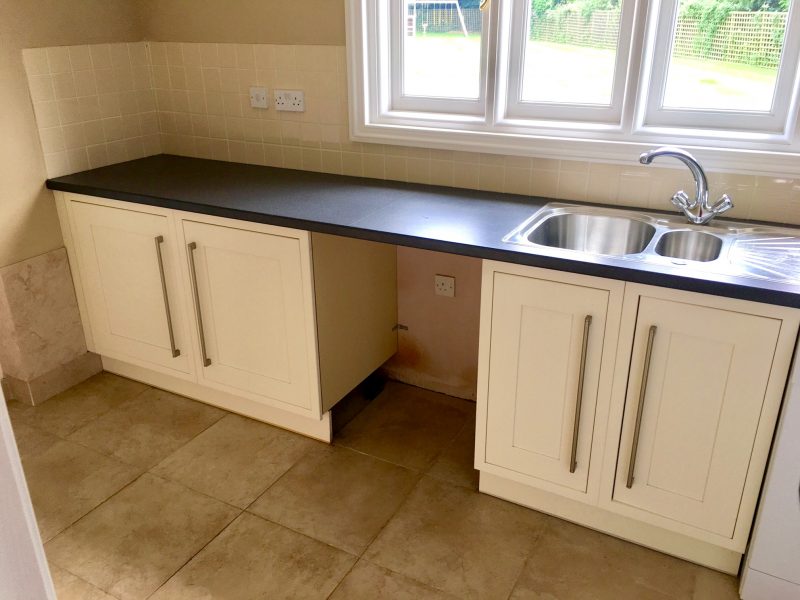 Approx 8yr old Wickes Used Kitchen Units, Island, Granite Worktops with